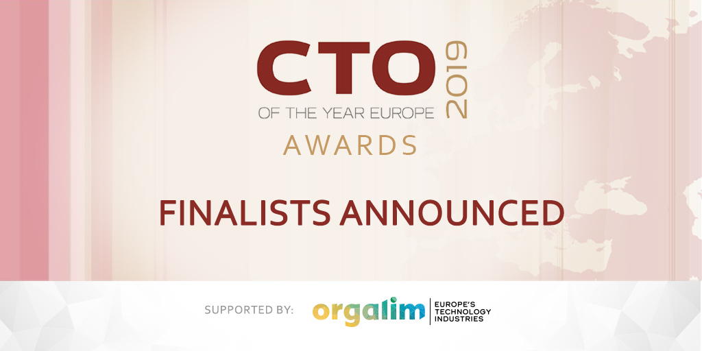 CTO of the Year Europe 2019 - finalists announced