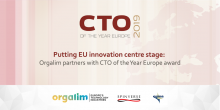 Putting EU innovation centre stage: Orgalim partners with CTO of the Year Europe award