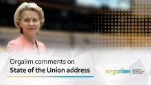 Orgalim comments on State of the Union address