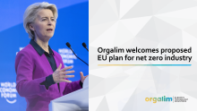 Orgalim welcomes proposed EU plan for net zero industry 